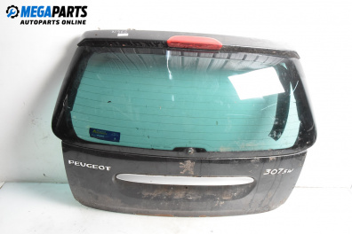 Заден капак за Peugeot 307 Station Wagon (03.2002 - 12.2009), 4+1 вр., комби, позиция: задна