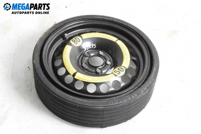 Резервна гума за Audi A2 Hatchback (02.2000 - 08.2005) 15 цола, ширина 5, ET 28 (Цената е за 1 бр.)