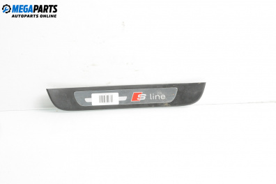 Лайсна (облицовка) на праг  за Audi A6 Sedan C7 (11.2010 - 09.2018), 4+1 вр., седан, позиция: предна, лява