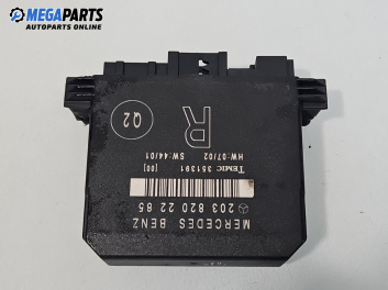 Модул врата за Mercedes-Benz C-Class Estate (S203) (03.2001 - 08.2007), № 203 820 22 55