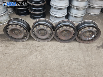 Стоманени джанти за Mazda 6 Hatchback I (08.2002 - 12.2008) 15 цола, ширина 5 (Цената е за комплекта)