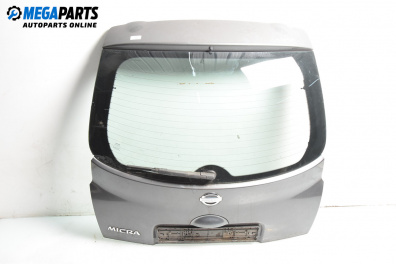 Заден капак за Nissan Micra III Hatchback (01.2003 - 06.2010), 2+1 вр., хечбек, позиция: задна