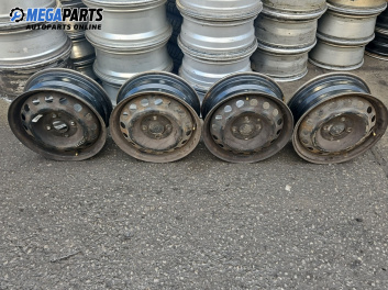 Стоманени джанти за Honda Accord VI Sedan (03.1997 - 12.2003) 15 цола, ширина 6 J (Цената е за комплекта)