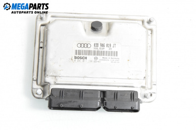 Компютър двигател за Audi A4 Sedan B6 (11.2000 - 12.2004) 1.9 TDI quattro, 130 к.с., №  038 906 019 JT