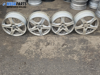 Алуминиеви джанти за Honda FR-V Minivan (08.2004 - 10.2011) 15 цола, ширина 6 J (Цената е за комплекта)