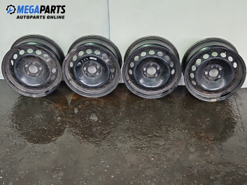 Стоманени джанти за Volvo V70 II Estate (11.1999 - 12.2008) 16 цола, ширина 7, ET 49 (Цената е за комплекта)