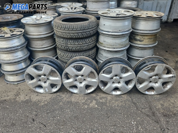 Алуминиеви джанти за Opel Zafira B Minivan (07.2005 - 14.2015) 16 цола, ширина 6.5  J, ET 39 (Цената е за комплекта)