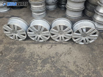 Алуминиеви джанти за Volkswagen Touran Minivan I (02.2003 - 05.2010) 16 цола, ширина 7 (Цената е за комплекта)