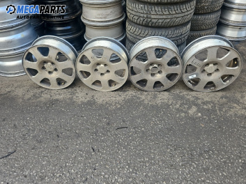 Алуминиеви джанти за Audi A2 Hatchback (02.2000 - 08.2005) 15 цола, ширина 5.5J, ET 34 (Цената е за комплекта)