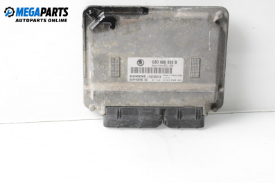 Компютър двигател за Skoda Fabia I Hatchback (08.1999 - 03.2008) 1.2, 54 к.с., №  03D 906 033 B