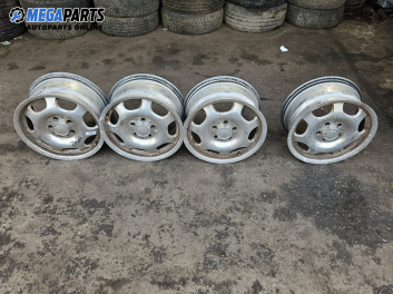 Алуминиеви джанти за Mercedes-Benz S-Class Sedan (W220, V220) (10.1998 - 08.2005) 16 цола, ширина 7.5 (Цената е за комплекта)