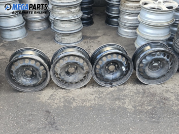 Стоманени джанти за Volkswagen Passat V Variant B6 (08.2005 - 11.2011) 16 цола, ширина 7 (Цената е за комплекта)