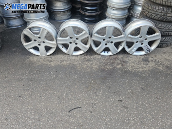 Алуминиеви джанти за Peugeot 307 Station Wagon (03.2002 - 12.2009) 16 цола, ширина 6.5  J (Цената е за комплекта)