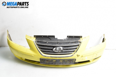 Предна броня за Hyundai Sonata V Sedan (01.2005 - 12.2010), седан, позиция: предна