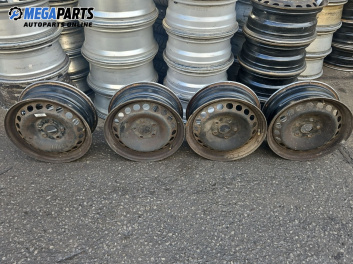 Стоманени джанти за Volkswagen Passat III Sedan B5 (08.1996 - 12.2001) 15 цола, ширина 6 J (Цената е за комплекта)