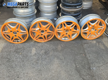 Алуминиеви джанти за Smart City-Coupe 450 (07.1998 - 01.2004) 15 цола, ширина 5.5 (Цената е за комплекта)