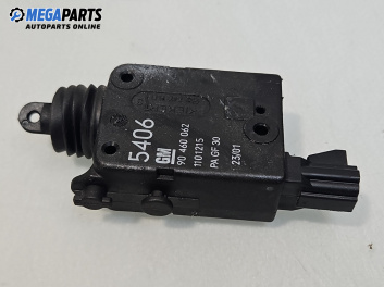 Машинка централно заключване за Opel Zafira A Minivan (04.1999 - 06.2005), 4+1 вр., позиция: задна, №  90460062