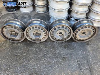 Стоманени джанти за Volkswagen Passat V Sedan B6 (03.2005 - 12.2010) 16 цола, ширина 6.5  J (Цената е за комплекта)