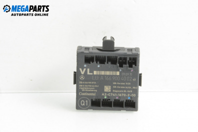 Модул врата за Mercedes-Benz GLA Class SUV (X156) (12.2013 - 02.2020), № A 166 900 40 02