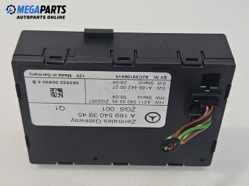 Модул централно заключване за Mercedes-Benz A-Class Hatchback W169 (09.2004 - 06.2012)