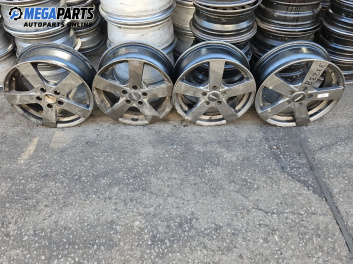 Алуминиеви джанти за Fiat Croma Station Wagon (06.2005 - 08.2011) 16 цола, ширина 6.5 (Цената е за комплекта)