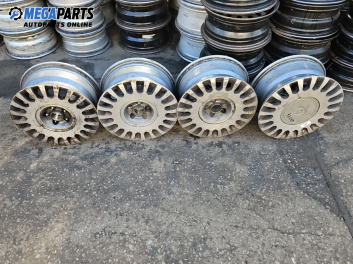 Алуминиеви джанти за Lancia Phedra Minivan (09.2002 - 11.2010) 15 цола, ширина 5.5 (Цената е за комплекта)