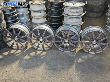 Алуминиеви джанти за Alfa Romeo 156 Sportwagon (01.2000 - 05.2006) 17 цола, ширина 7.5 (Цената е за комплекта)