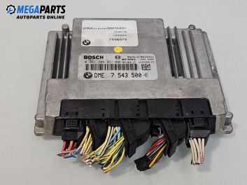 Компютър двигател за BMW 7 Series E65 (11.2001 - 12.2009) 750 i, 367 к.с., № 7543500