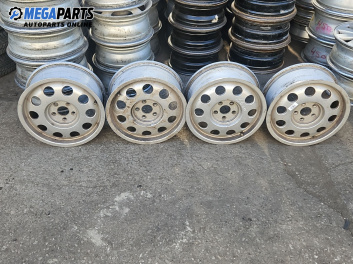 Алуминиеви джанти за Volkswagen Golf IV Hatchback (08.1997 - 06.2005) 15 цола, ширина 6 (Цената е за комплекта)