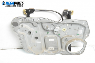 Механизъм ел. стъкло за Volkswagen Caddy III (03.2004 - 05.2015), 4+1 вр., миниван, позиция: предна, лява