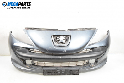 Предна броня за Peugeot 207 Hatchback (02.2006 - 12.2015), хечбек, позиция: предна