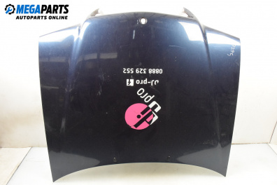 Преден капак за Mercedes-Benz C-Class Sedan (W202) (03.1993 - 05.2000), 4+1 вр., седан, позиция: предна