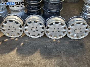 Алуминиеви джанти за Mercedes-Benz C-Class Sedan (W202) (03.1993 - 05.2000) 15 цола, ширина 6.5 (Цената е за комплекта)