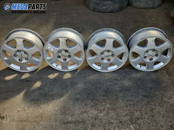 Алуминиеви джанти за Opel Zafira A Minivan (04.1999 - 06.2005) 15 цола, ширина 6, ET 43 (Цената е за комплекта)