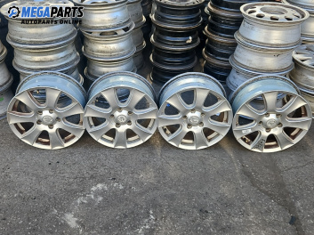 Алуминиеви джанти за Mazda 6 Station Wagon I (08.2002 - 12.2007) 16 цола, ширина 6.5 (Цената е за комплекта)