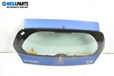 Заден капак за Citroen C2 Hatchback (09.2003 - 09.2017), 2+1 вр., хечбек, позиция: задна