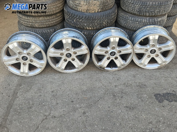 Алуминиеви джанти за Kia Sorento I SUV (08.2002 - 12.2009) 16 цола, ширина 7 (Цената е за комплекта)