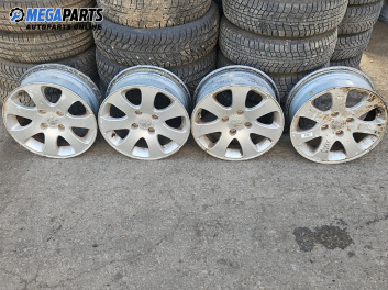 Алуминиеви джанти за Peugeot 307 Hatchback (08.2000 - 12.2012) 15 цола, ширина 6 (Цената е за комплекта)