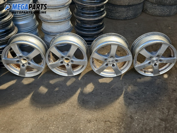 Алуминиеви джанти за Opel Vectra B Sedan (09.1995 - 04.2002) 15 цола, ширина 6.5, ET 88 (Цената е за комплекта)