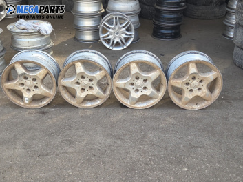 Алуминиеви джанти за Mercedes-Benz M-Class SUV (W163) (02.1998 - 06.2005) 16 цола, ширина 8 (Цената е за комплекта)