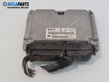 Компютър двигател за Opel Astra G Hatchback (02.1998 - 12.2009) 2.0 DI, 82 к.с., № 0 281 001 674