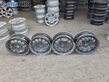 Стоманени джанти за Volkswagen Touran Minivan I (02.2003 - 05.2010) 16 цола, ширина 6.5 (Цената е за комплекта)