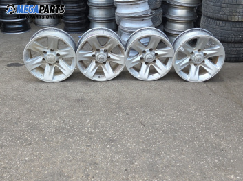 Алуминиеви джанти за Nissan Pathfinder II SUV (09.1995 - 07.2005) 17 цола, ширина 8J (Цената е за комплекта)