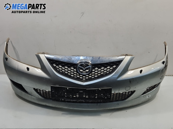 Предна броня за Mazda 6 Station Wagon I (08.2002 - 12.2007), комби, позиция: предна