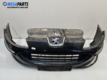 Предна броня за Peugeot 407 Sedan (02.2004 - 12.2011), седан, позиция: предна
