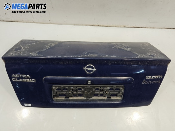 Заден капак за Opel Astra G Sedan (09.1998 - 12.2009), 4+1 вр., седан, позиция: задна