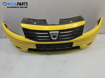 Предна броня за Dacia Sandero Hatchback I (06.2008 - 12.2012), хечбек, позиция: предна