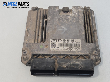 Компютър двигател за Audi A8 Sedan 4E (10.2002 - 07.2010) 4.0 TDI quattro, 275 к.с., № 4E0 907 409 C