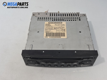 CD плеър за Peugeot 206 Hatchback (08.1998 - 12.2012), № 96 488 011 XT