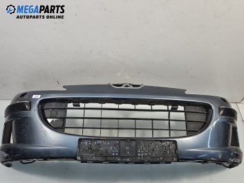 Предна броня за Peugeot 407 Sedan (02.2004 - 12.2011), седан, позиция: предна